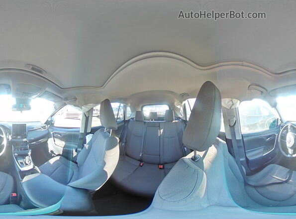 2T3P1RFV6KW081913 2019 TOYOTA RAV4 Gray Панорамний вид салону 360°