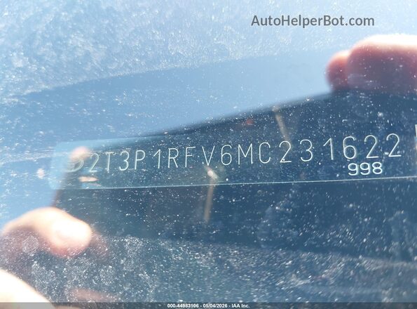 2T3P1RFV6MC231622 2021 TOYOTA LE Gray 