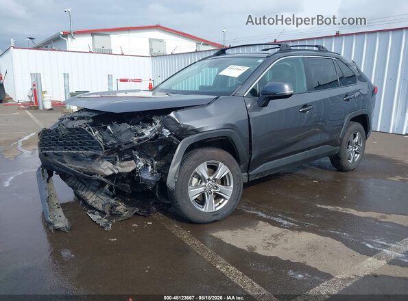 2T3P1RFV6NC256912 2022 TOYOTA RAV4 Серый Передняя левая четверть