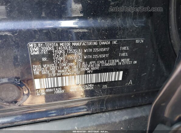2T3P1RFV6RW495297 2024 TOYOTA RAV4 Navy 