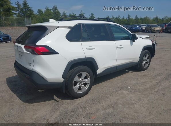 2T3P1RFV7KC040353 2019 TOYOTA RAV4 White უკანა მარჯვენა
