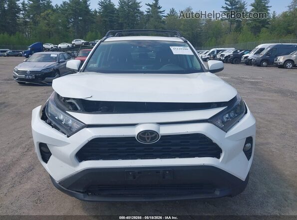 2T3P1RFV7KC040353 2019 TOYOTA RAV4 White წინა ხედი