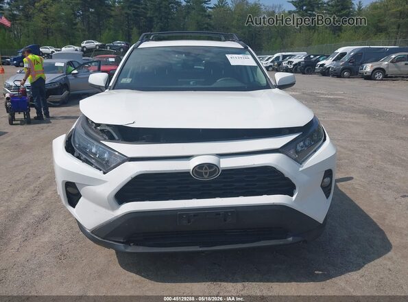 2T3P1RFV7KC040353 2019 TOYOTA RAV4 White ხელსაწყოთა პანელის ხედი
