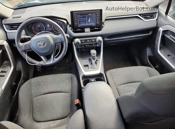 2T3P1RFV7MC251135 2021 TOYOTA RAV4 Black Widok deski rozdzielczej