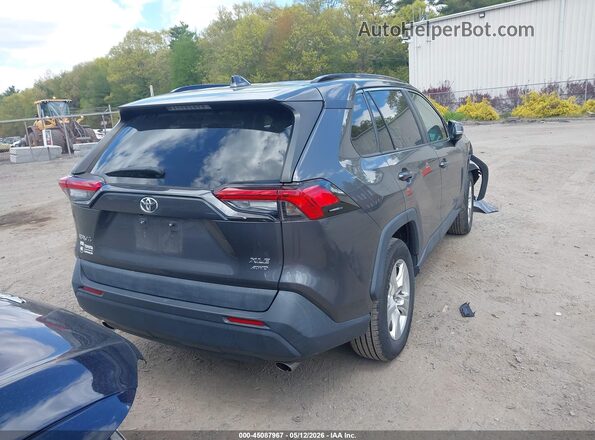 2T3P1RFV7MC256318 2021 TOYOTA LE Gray Trasero derecho