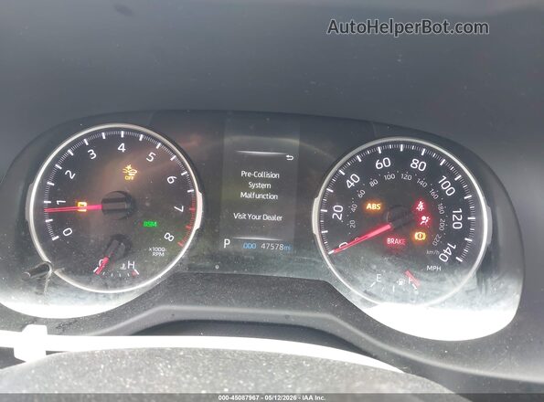 2T3P1RFV7MC256318 2021 TOYOTA LE Gray Vista de los asientos traseros