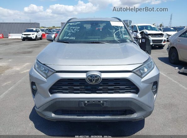 2T3P1RFV8MC157409 2021 TOYOTA RAV4 Серебряный Вид щитка приборов