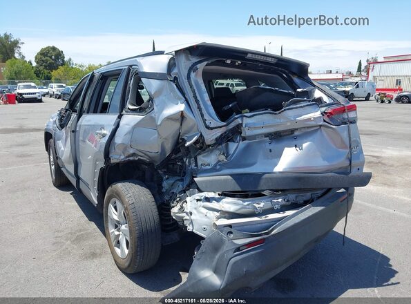 2T3P1RFV8MC157409 2021 TOYOTA RAV4 Серебряный Задняя левая четверть