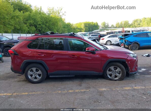 2T3P1RFV8RW494362 2024 TOYOTA RAV4 Red Widok wnętrza z tyłu