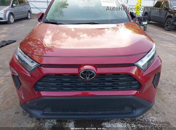 2T3P1RFV8RW494362 2024 TOYOTA RAV4 Red Widok zestawu wskaźników