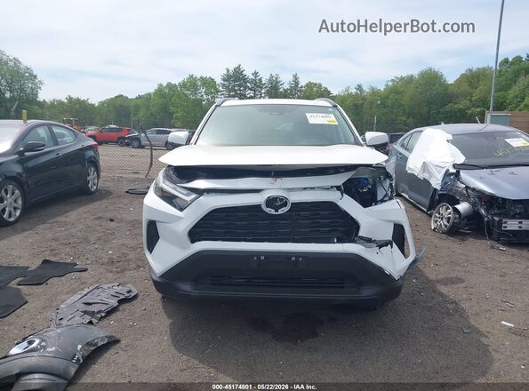 2T3P1RFV8SW612674 2025 TOYOTA RAV4 White Instrument cluster view