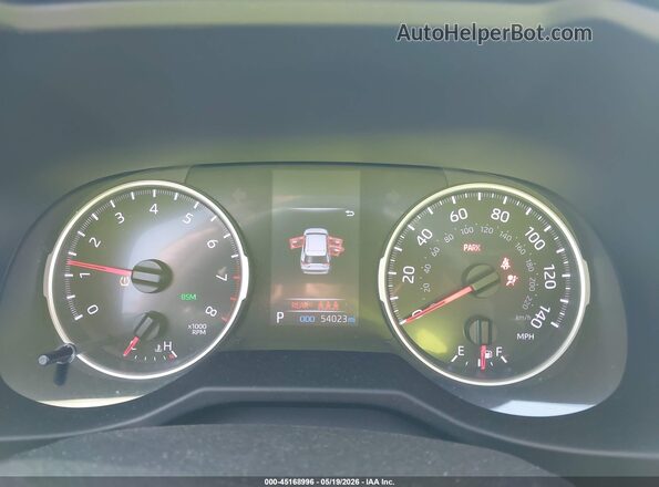 2T3P1RFV9LW105106 2020 TOYOTA RAV4 Cream Вид задніх сидінь