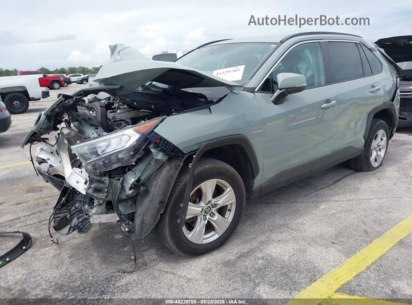 2T3P1RFV9MW172791 2021 TOYOTA RAV4 Gray Вид спереду