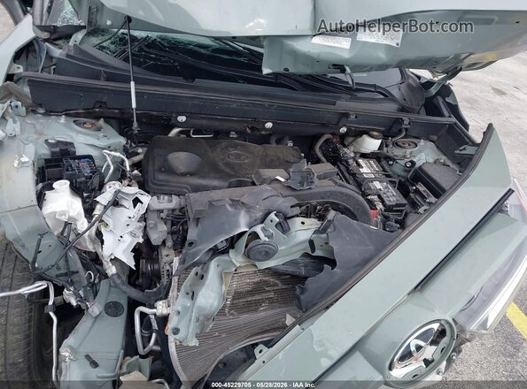 2T3P1RFV9MW172791 2021 TOYOTA RAV4 Gray Вид ззаду