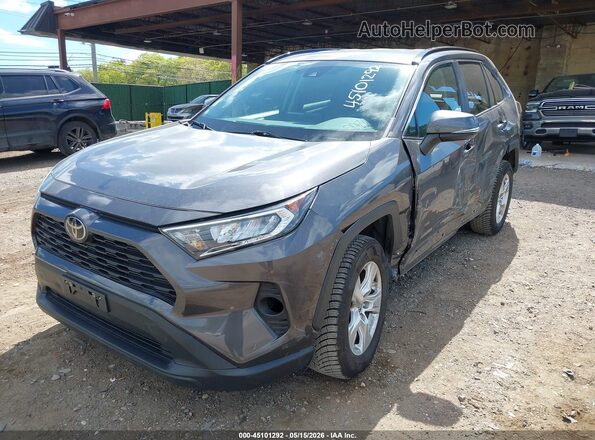 2T3P1RFV9MW185797 2021 TOYOTA RAV4 Gray Vista tres cuartos delantera izquierda