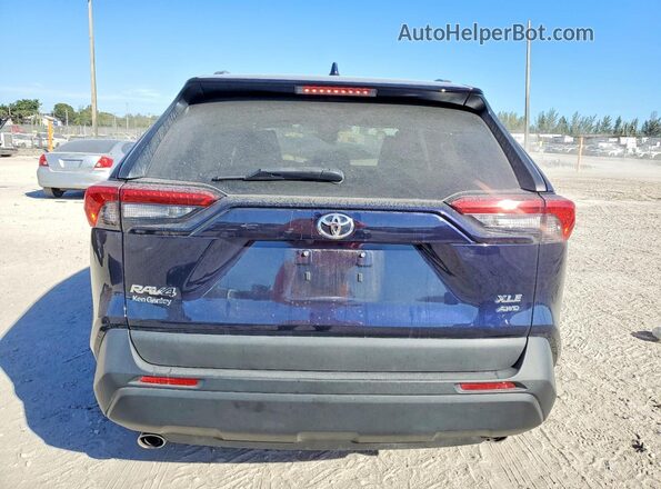 2T3P1RFVXLC088639 2020 TOYOTA RAV4 Синий Вид сзади