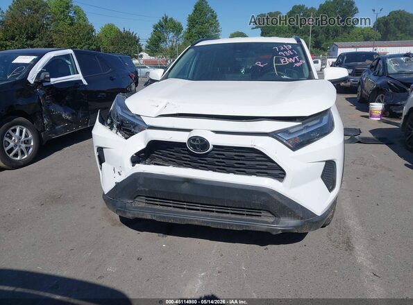 2T3P1RFVXPC329881 2023 TOYOTA RAV4 White ხელსაწყოთა პანელის ხედი