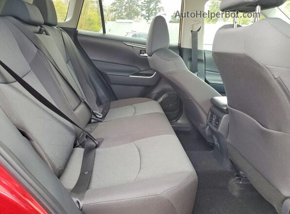 2T3P1RFVXSW514410 2025 TOYOTA RAV4 Red Widok wnętrza z tyłu