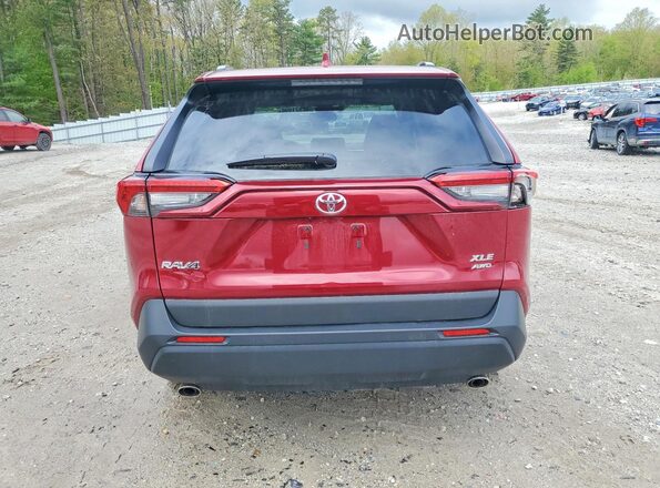 2T3P1RFVXSW514410 2025 TOYOTA RAV4 Red Widok z tyłu