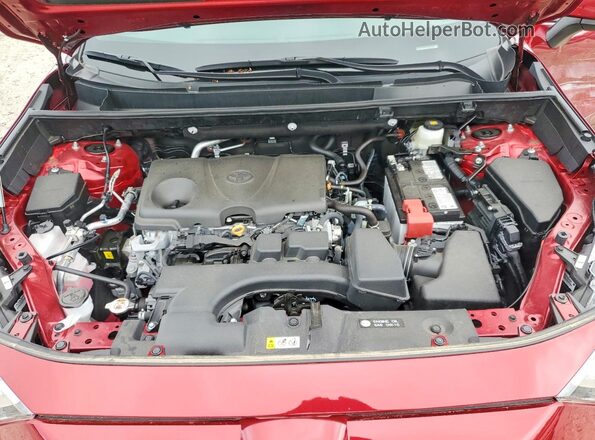 2T3P1RFVXSW514410 2025 TOYOTA RAV4 Red Widok komory silnika