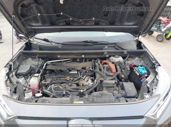 2T3R6RFV9MW014610 2021 TOYOTA RAV4 HYBRID Gray Rear view