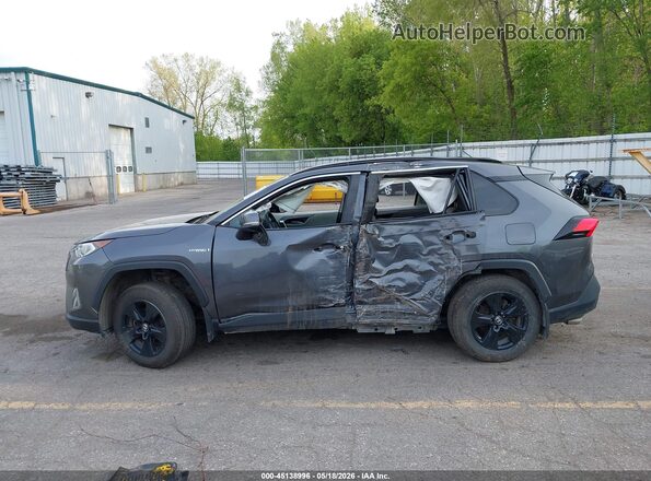 2T3R6RFV9MW014610 2021 TOYOTA RAV4 HYBRID Gray 360 interior view