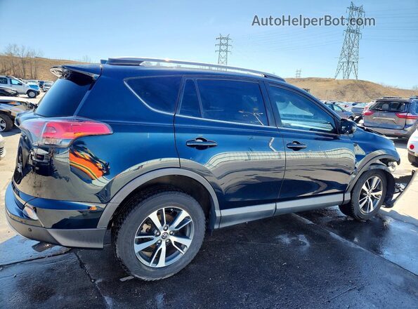 2T3RFREV1HW651028 2017 TOYOTA RAV4 Blue Tył prawy