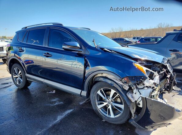 2T3RFREV1HW651028 2017 TOYOTA RAV4 Blue Przód prawy