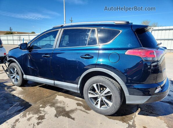 2T3RFREV1HW651028 2017 TOYOTA RAV4 Blue Tył lewy