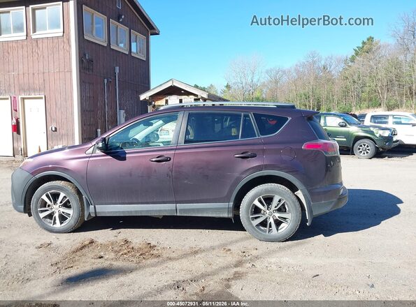2T3RFREV2HW604140 2017 TOYOTA LE Purple 