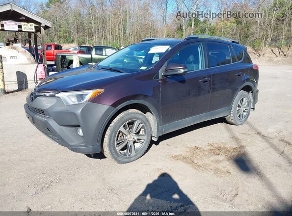 2T3RFREV2HW604140 2017 TOYOTA LE Purple 