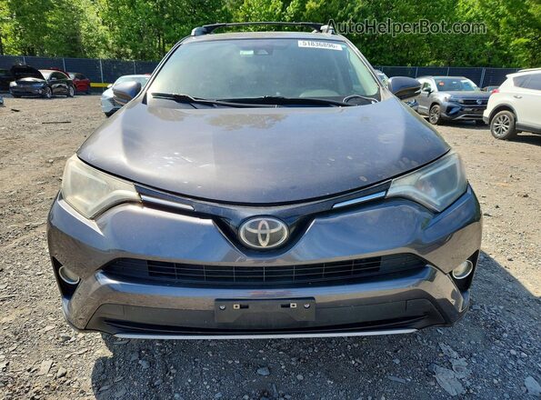 2T3RFREV2HW692302 2017 TOYOTA RAV Gray წინა ხედი