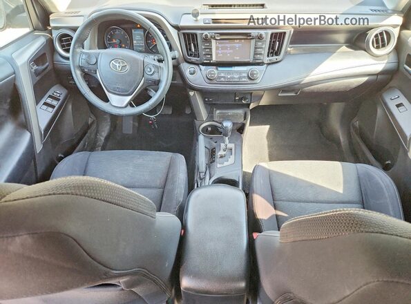 2T3RFREV2HW692302 2017 TOYOTA RAV Gray წინა პანელის ხედი