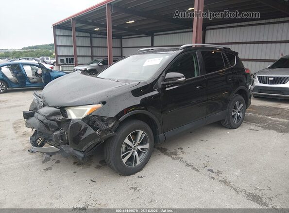 2T3RFREV2JW779042 2018 TOYOTA RAV4 Black Передня ліва чверть