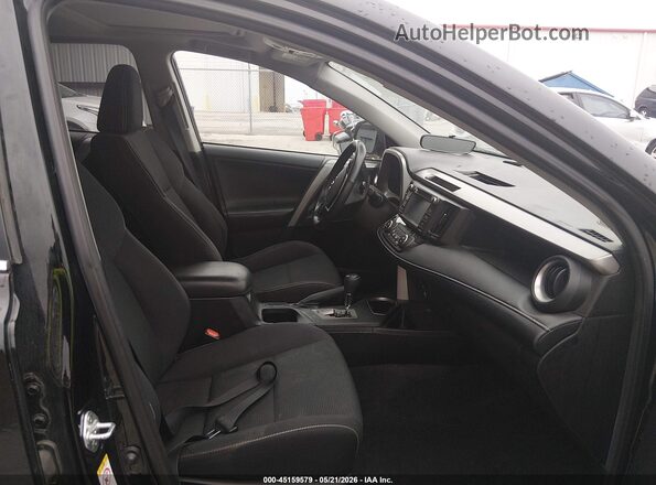 2T3RFREV2JW779042 2018 TOYOTA RAV4 Black Вид салону спереду