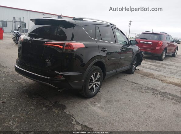 2T3RFREV2JW779042 2018 TOYOTA RAV4 Black Задня права чверть