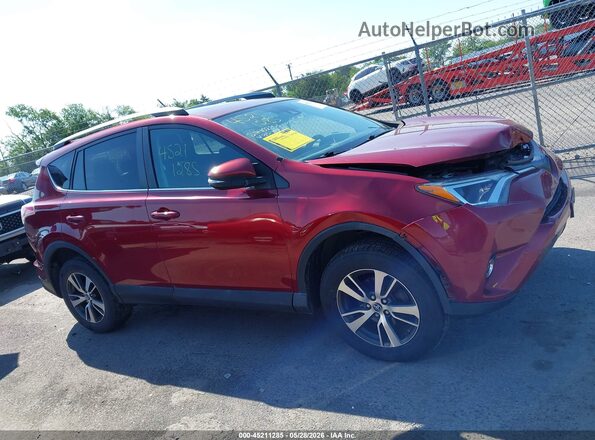 2T3RFREV2JW851907 2018 TOYOTA RAV4 Red 