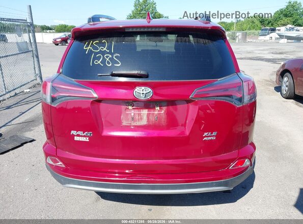 2T3RFREV2JW851907 2018 TOYOTA RAV4 Red 