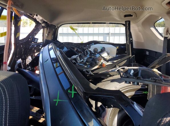 2T3RFREV4HW602681 2017 TOYOTA RAV4 Black Հետևի նստատեղերի տեսք