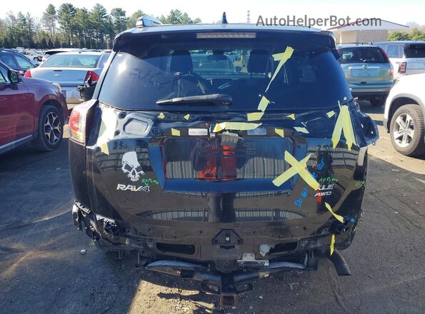 2T3RFREV4HW602681 2017 TOYOTA RAV4 Black Հետևի տեսք
