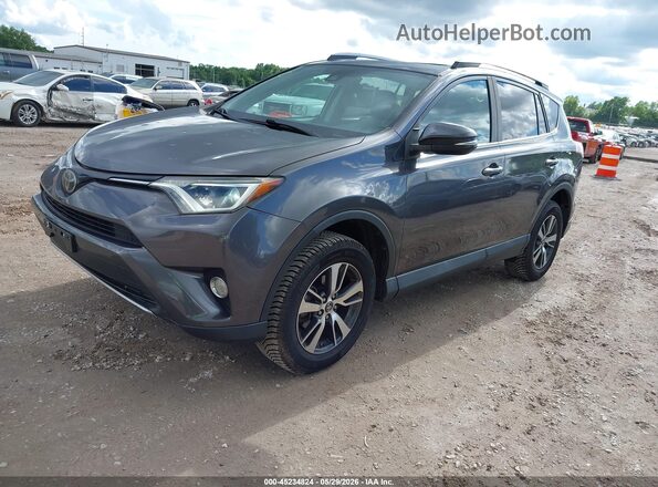 2T3RFREV4JW704164 2018 TOYOTA RAV4 Gray 