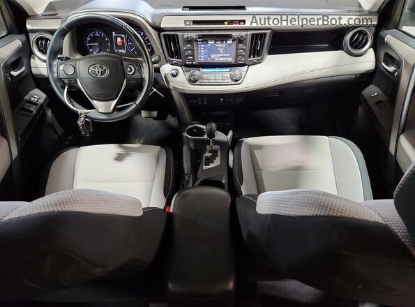 2T3RFREV4JW747189 2018 TOYOTA LE Gray Dashboard view