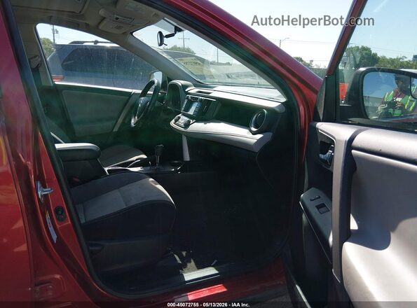 2T3RFREV5GW464907 2016 TOYOTA LE Red Widok wnętrza z przodu