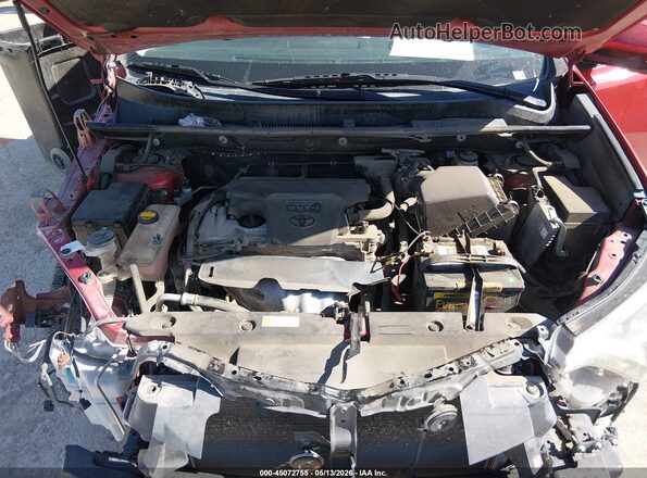 2T3RFREV5GW464907 2016 TOYOTA LE Red Widok z tyłu
