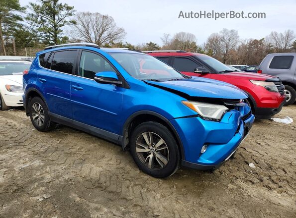 2T3RFREV5GW486552 2016 TOYOTA RAV4 Blue Front right