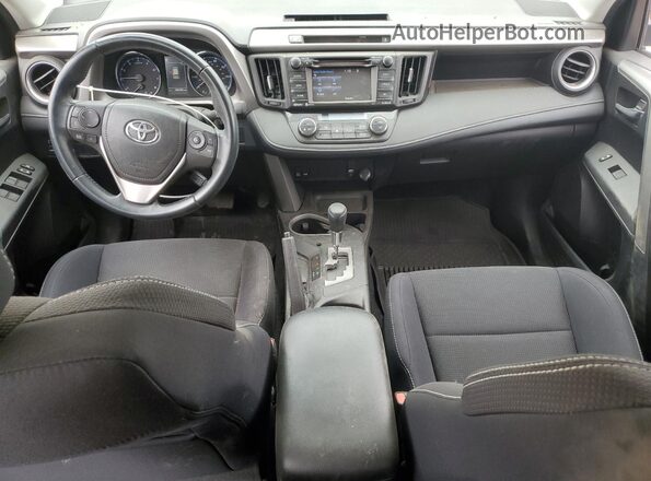 2T3RFREV5GW506802 2016 TOYOTA LE Burgundy Dashboard view