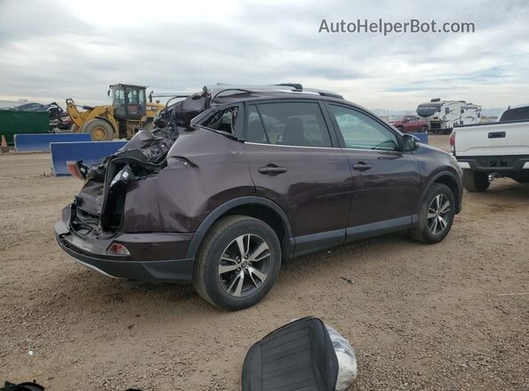 2T3RFREV5GW506802 2016 TOYOTA LE Burgundy Rear right