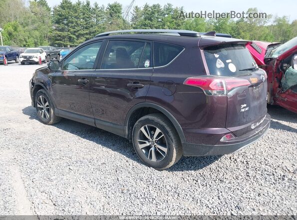 2T3RFREV5HW555399 2017 TOYOTA RAV4 Burgundy Հետևի ձախ