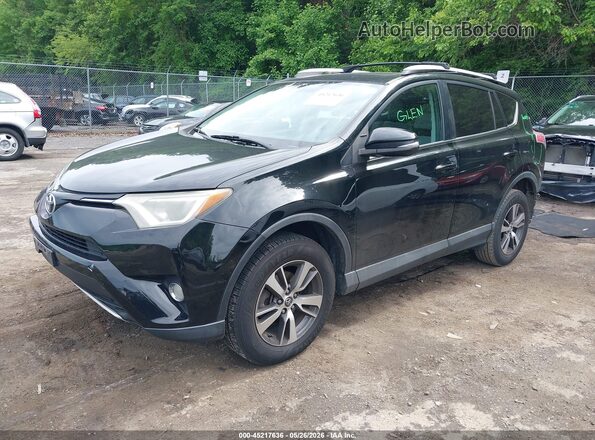 2T3RFREV6GW488374 2016 TOYOTA RAV4 Black Передня ліва чверть