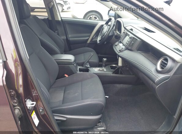 2T3RFREV6JW726828 2018 TOYOTA RAV4 Burgundy Widok wnętrza z przodu
